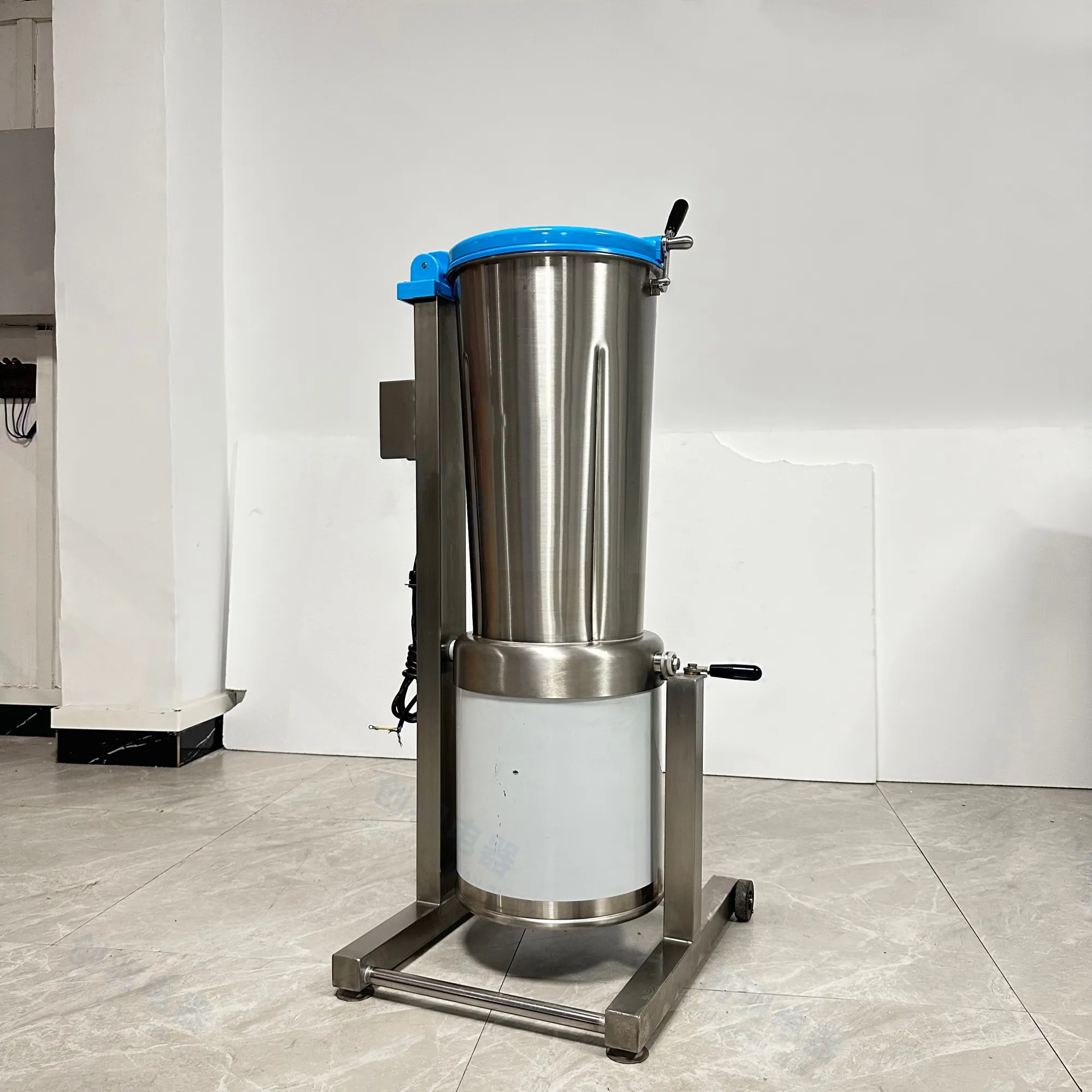 Mixer Blender Vegetable Ginger Garlic Paste Machine Garlic Crushing Machine 14L Stainless Steel 304 Restaurant Juice Extractor