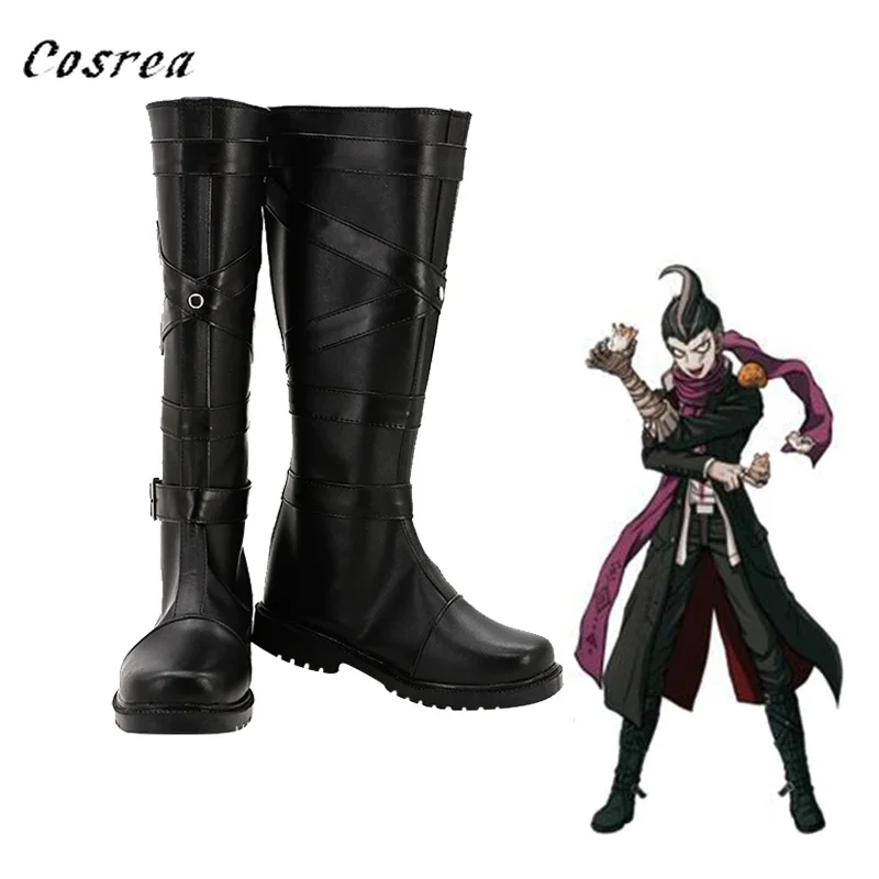 Game Super Danganronpa 2 gunindotrading.com Tanaka cosplay boots shoes Halloween customize Kiyotaka Ishimaru cos shoes boots for