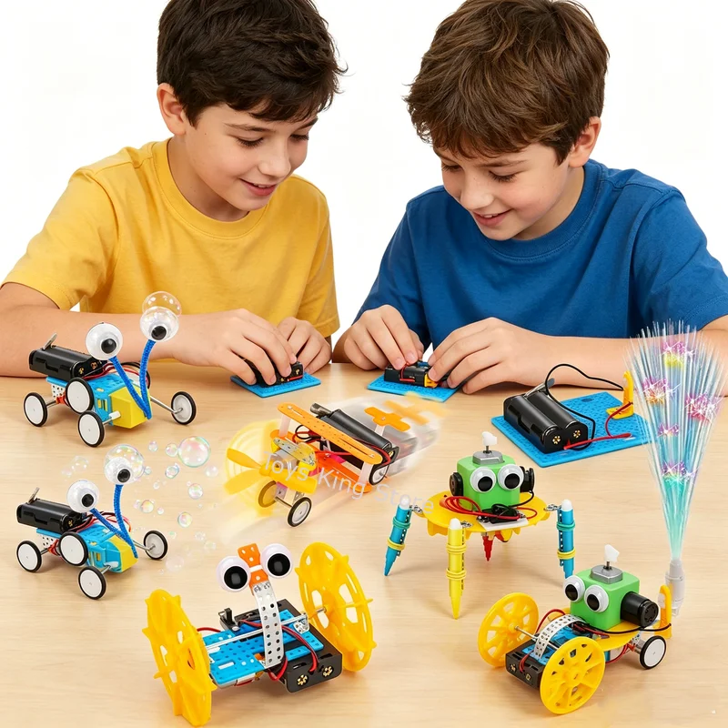 Diy Electronics Projects For Kids - Kit Tecnologico DIY Robot Doodle, Set