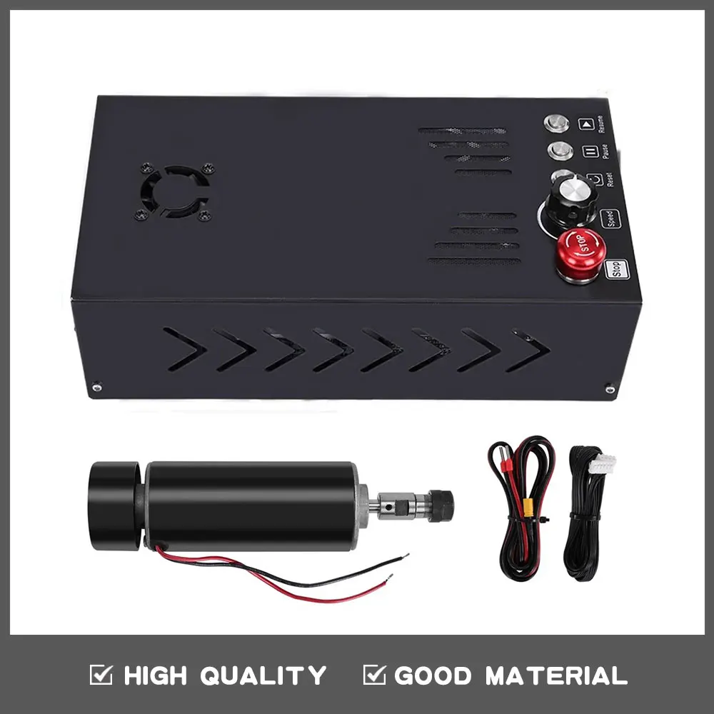 

500W engraving machine accessories control box with power supply and spindle