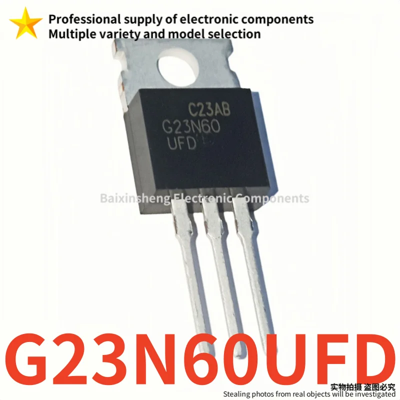 10PCS Brand new quality G23N60UFD SGP23N60UFD  TO-220 600V 12A MOSFET