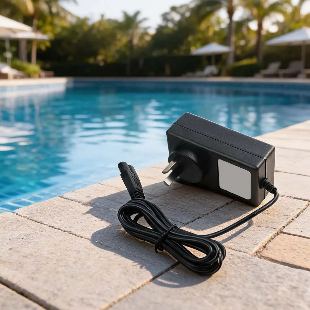 For Home Pool Maintenance Robotic Cleaner Power Wybot Charger Efficient Charging Reliable Performance AC 100-240V Input