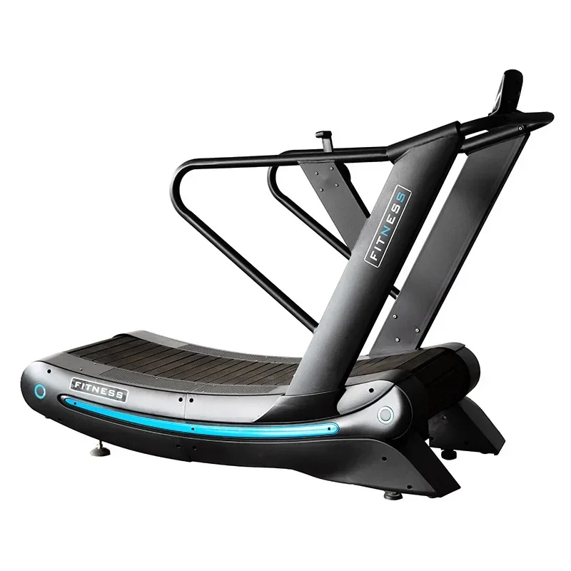 Commercial Fitness Manual Non- Motorized Curved Treadmill