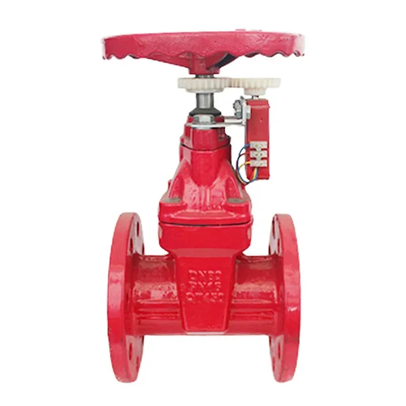 Valvola di cancello del segnale con tenuta morbida per valvola del cancello della stanza della pompa del sistema antincendio