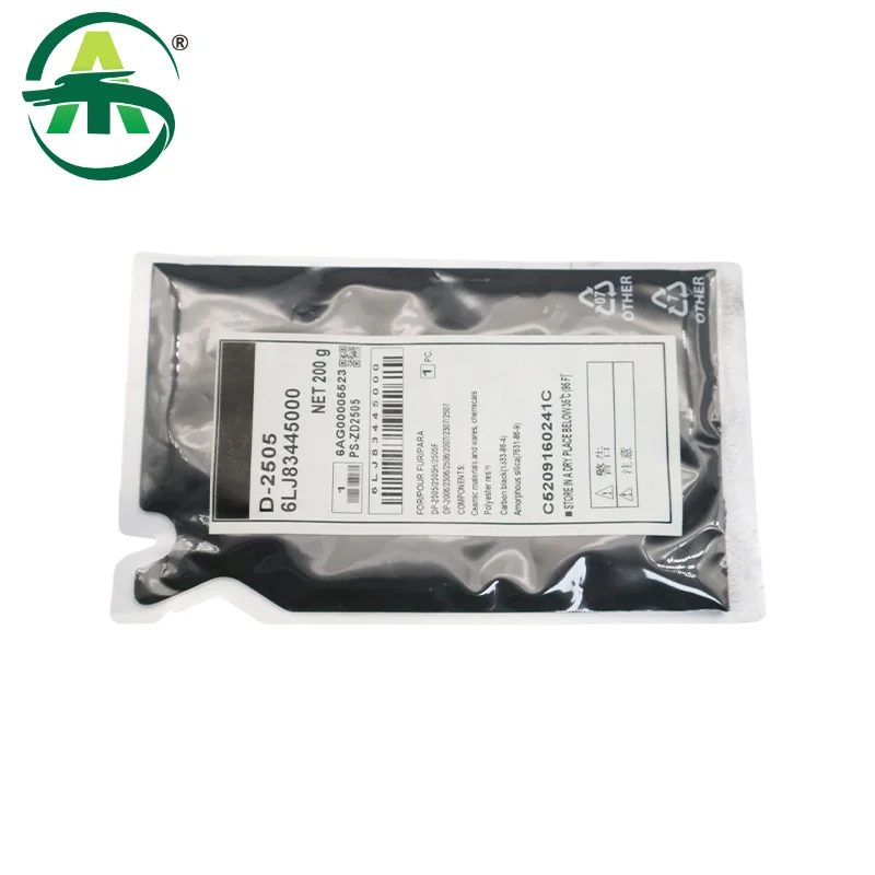 1PCS D2505 D-2505 Developer Powder Compatible for Toshiba E-Studio 2006 2323 2306 2506 2307 2507 2505 Copier Spare Parts