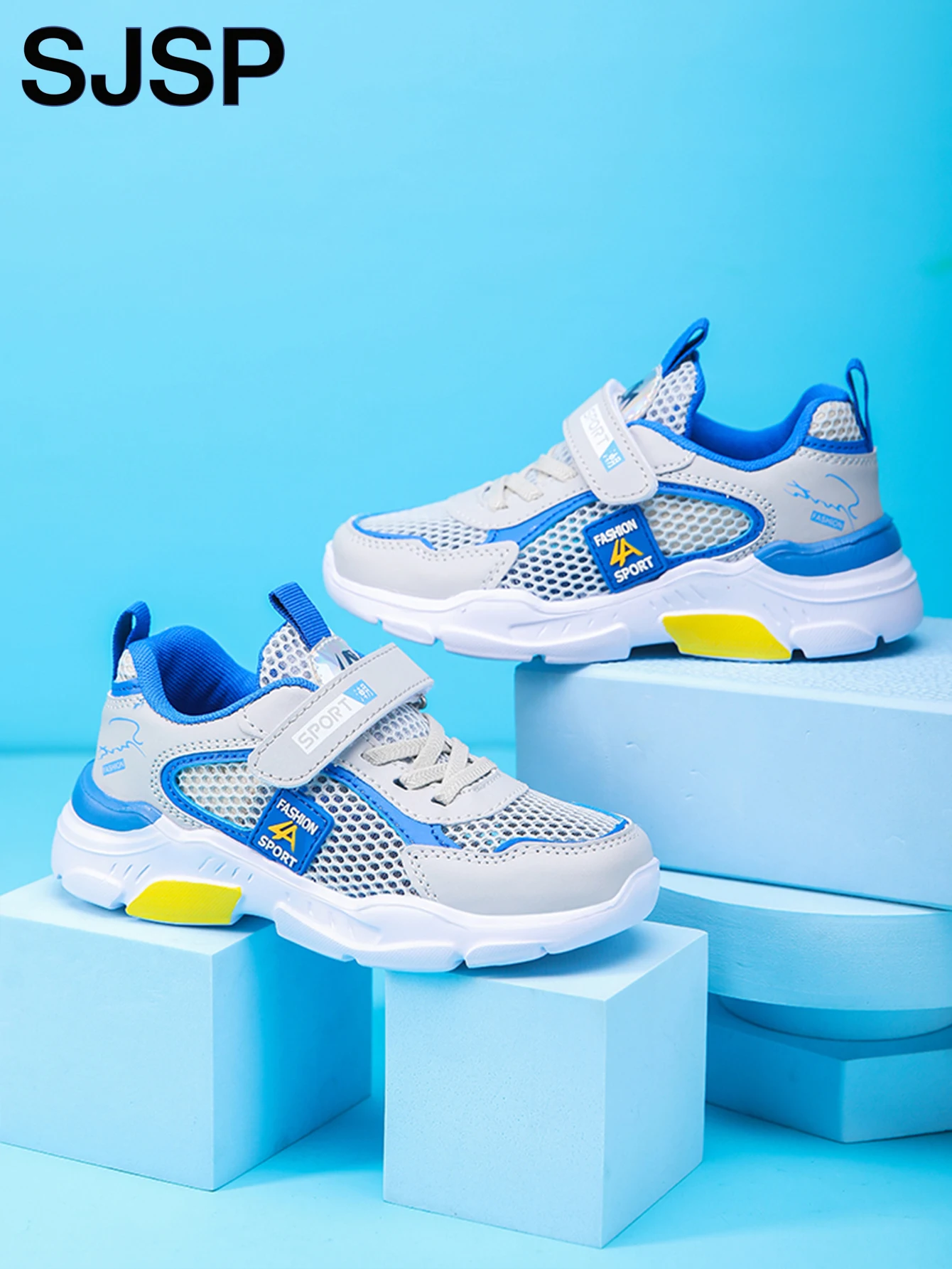 Summer Single Net Breathable Boys Sport Shoes Children Sneakers Rubber Leisure Trainers Casual Kids Sneakers