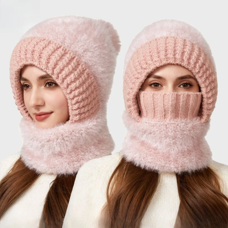 nouveau-bonnet-en-tricot-polyvalent-hautement-elastique-de-couleur-unie-avec-echarpe-et-masque-integres-bonnet-d'hiver-pour-femmes-resistant-au-vent-et-chaud-pour-le-cyclisme