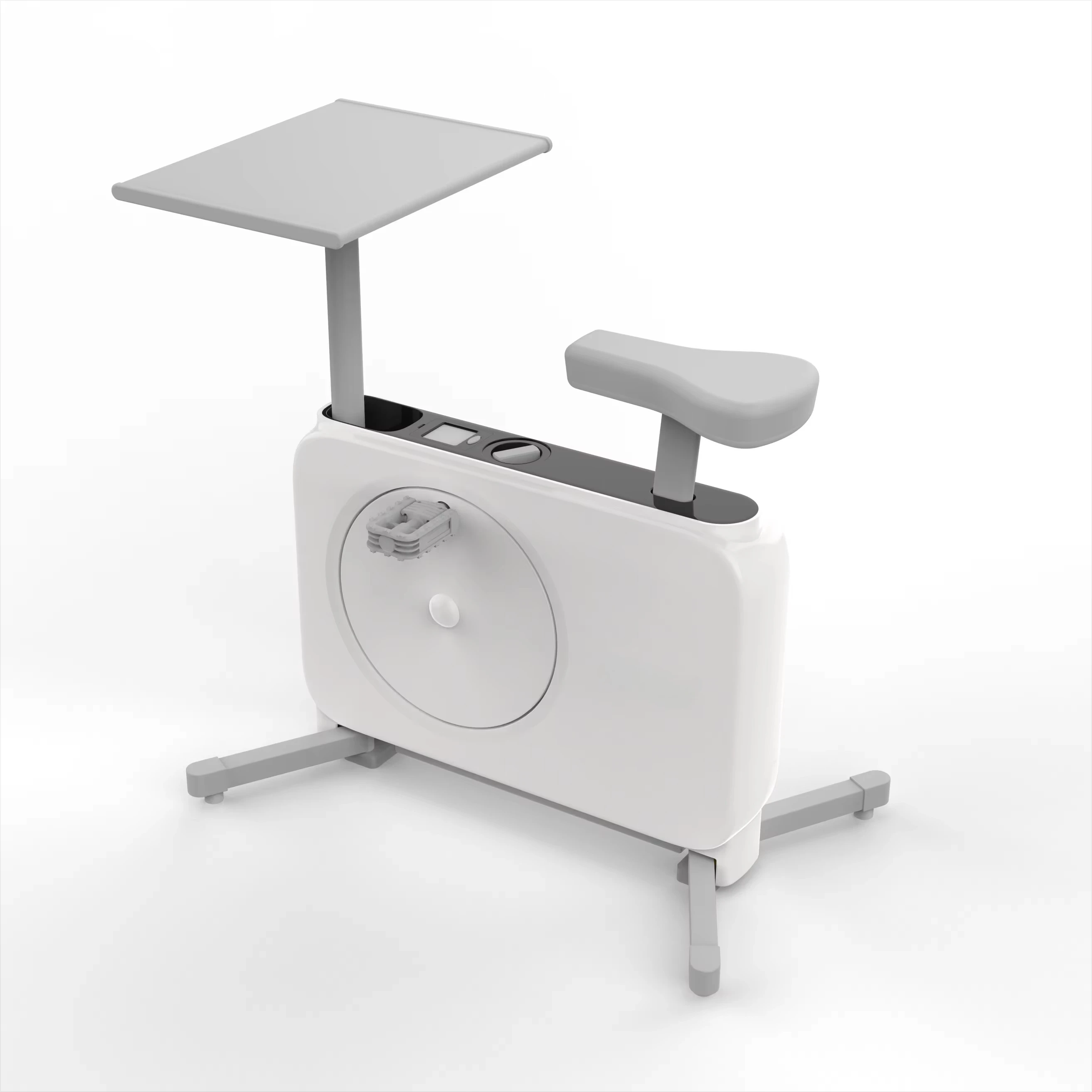 Steel‑Built Professional Magnetic Exercise Bike With Tabletop Indoor Sports Equipment For Home Gym Fitness Training
