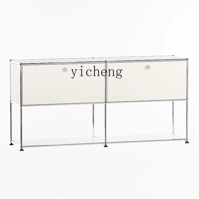 

XL Sideboard Module Cabinet Module Stainless Steel Locker Chest of Drawers Storage Cabinet