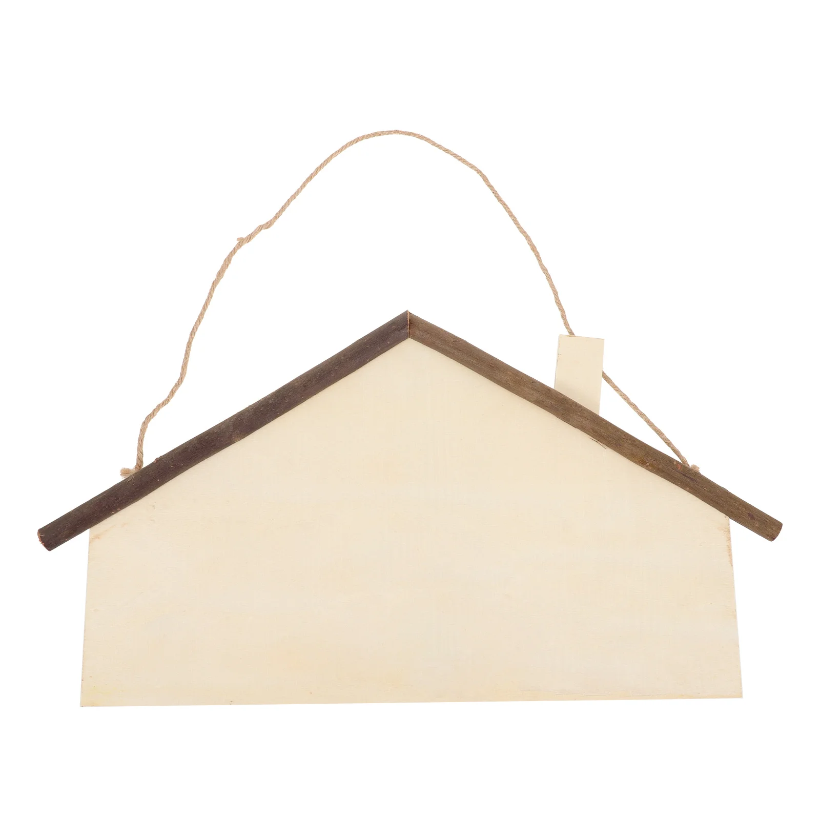 

Unfinished Wood Hanging Sign Blank Wooden Plaque DIY Craft Wood Burning Decorative Message Board for Home Cafe Shop Weddings