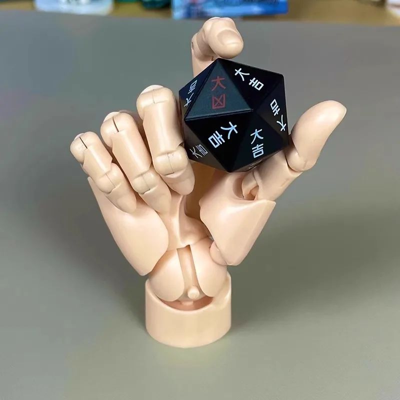 100 % Original So-TA bewegliches Gelenk, Fingerdrehung, 1/2 Palm-Handgelenk-Kunstgefäß, Mikromodell-Ornamente, lustiges Geschenkspielzeug für Kinder und Erwachsene