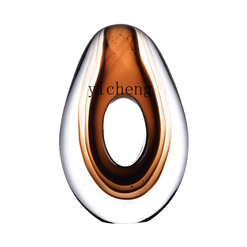 HP-26  Dream Gradient Water Drop Ornament Glass Living Room Entrance Craft