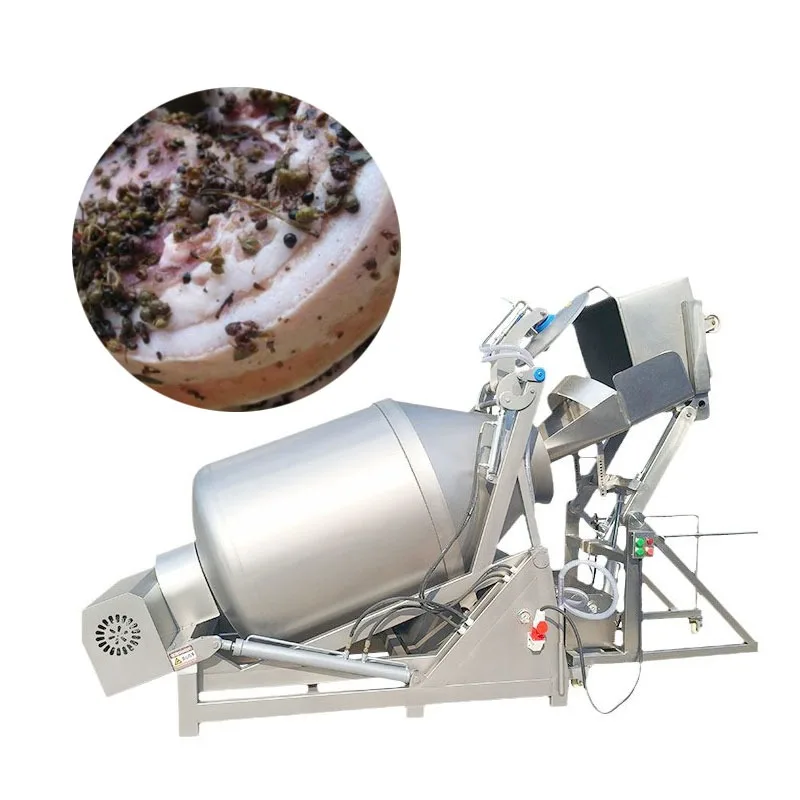 High Qualtiy Stainless Steelutomatic Chicken Marinator Vacuum Meat Kimchi Pickling Rolling Kneading Machine