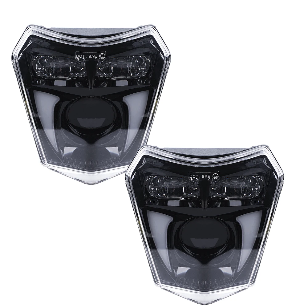 

STLF2023 Emark Approved NEW LED HEADLIGHT DRL High Low Beam Headlamp for 200 300 350 500 XC-W SIX DAYS EXC-F EXC