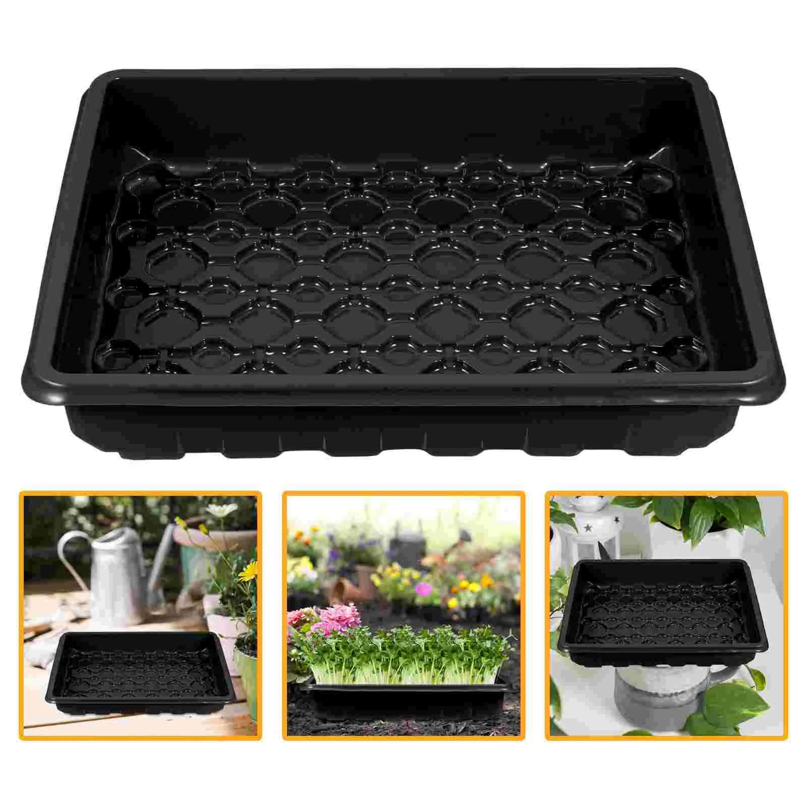 

Seed Nursery Tray Seed Sprouter Tray Replaceable Plant Growing Tray Seedling Sprouter Tray Indoor Seedling Tray Nursery Supply