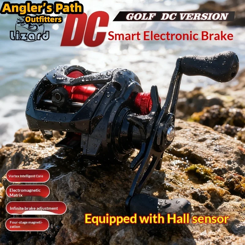 kemeilong-dc-baitcasting-reel-little-golf-first-generation-intelligent-electronic-brake-lightweight-loud-click-for-lure-fishing