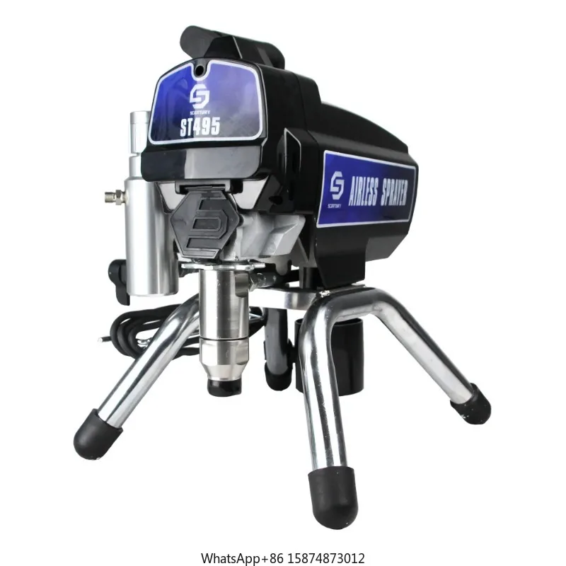 395/495/595 Professional Airless paint sprayer with Piston Pump