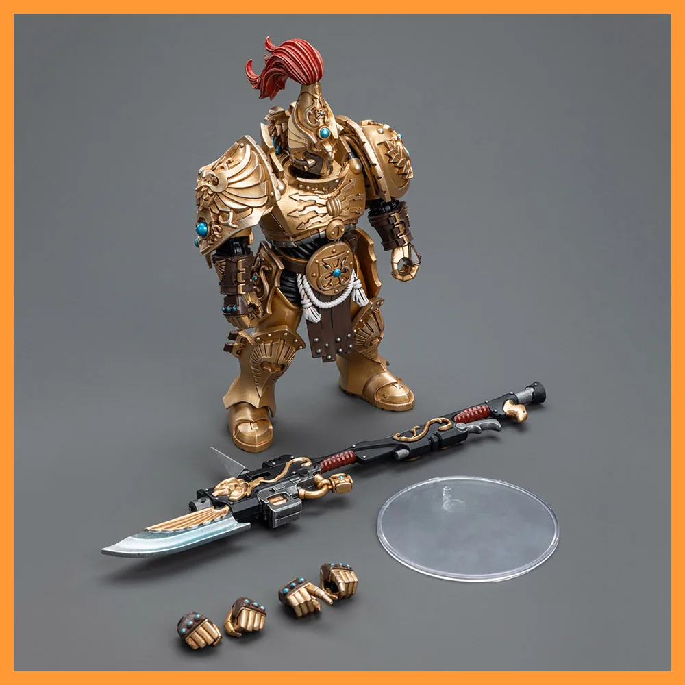 

JOYTOY Warhammer 40K Adeptus Custodes Custodian Guard witn Guardian Spear JT7806 Soldier Model 12cm Action Figure Toys