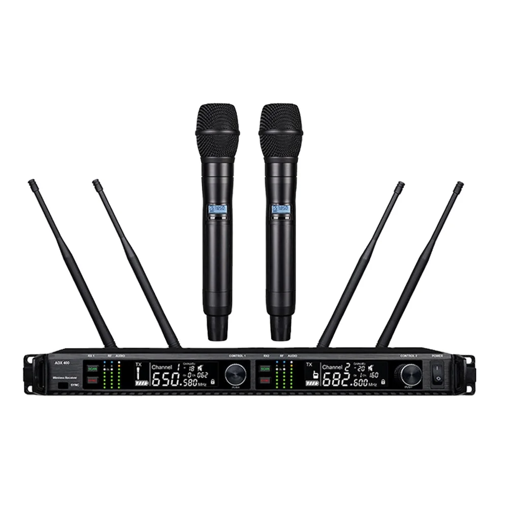 

TY-500 High Quality Karaoke Handheld Microphone Metal Microphone UHF Wireless Microphone for Singing Carton Packing Family 3C/CE