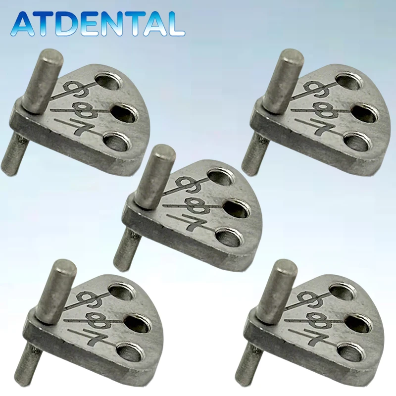 

Набор из 5 направляющих для дентальных имплантатов, параллельные штифты-гейги из нержавеющей стали для стоматологической хирургии и позиционирования имплантатов