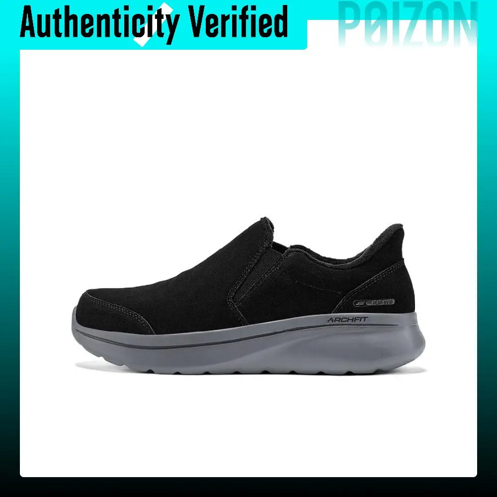 Skechers MEN'S GO WALK Support Walking Shoes Men's Black 217081-BKCC