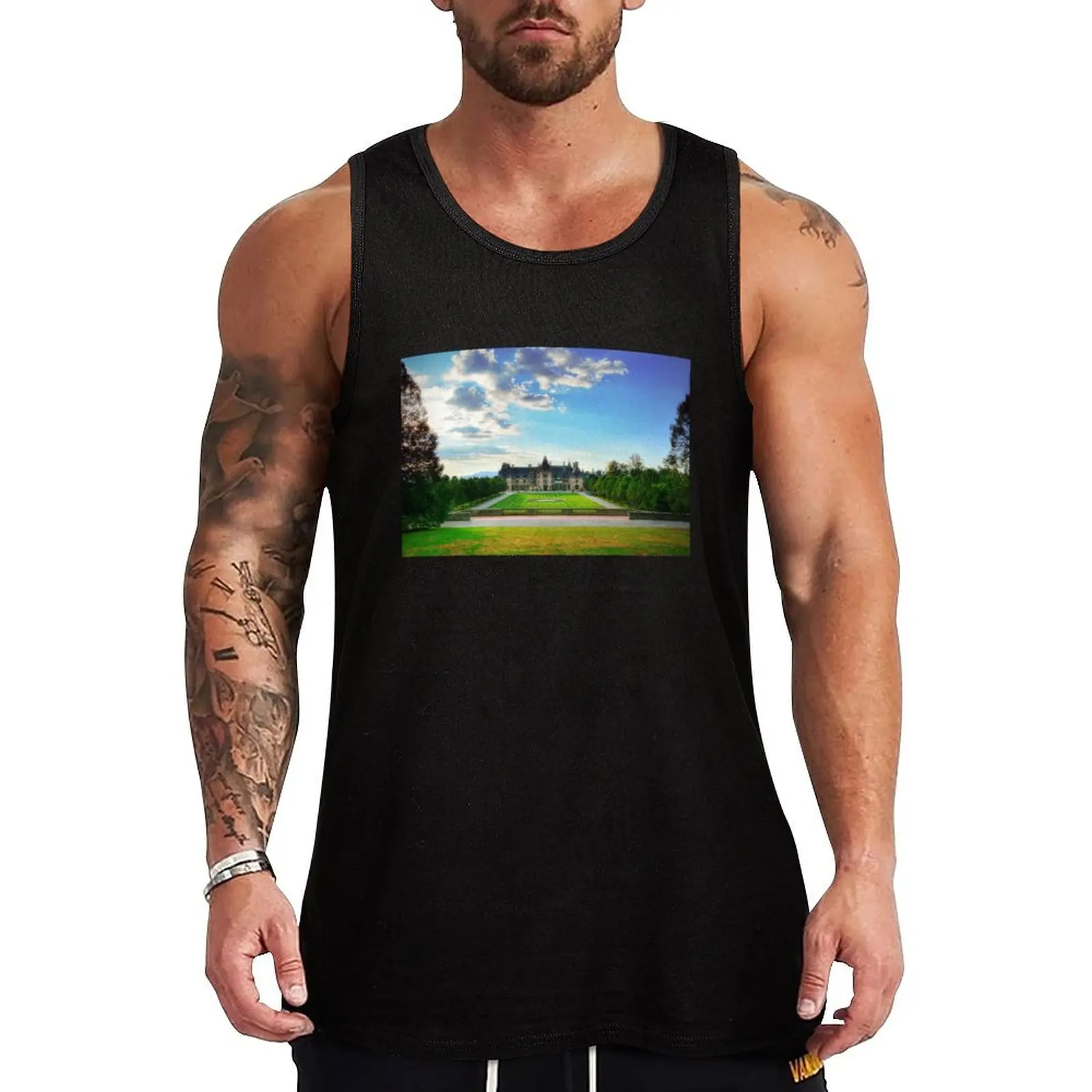 Biltmore Tank Top Basic Sleeveless T Shirt Soft Cotton Casual Tank Top