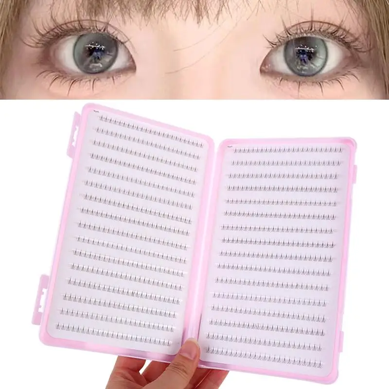 No Glue Required Comic Bottom Lash Clusters 1 Set Reusable Soft Lower Eyelashes for Cosplay Party Makeup Wear