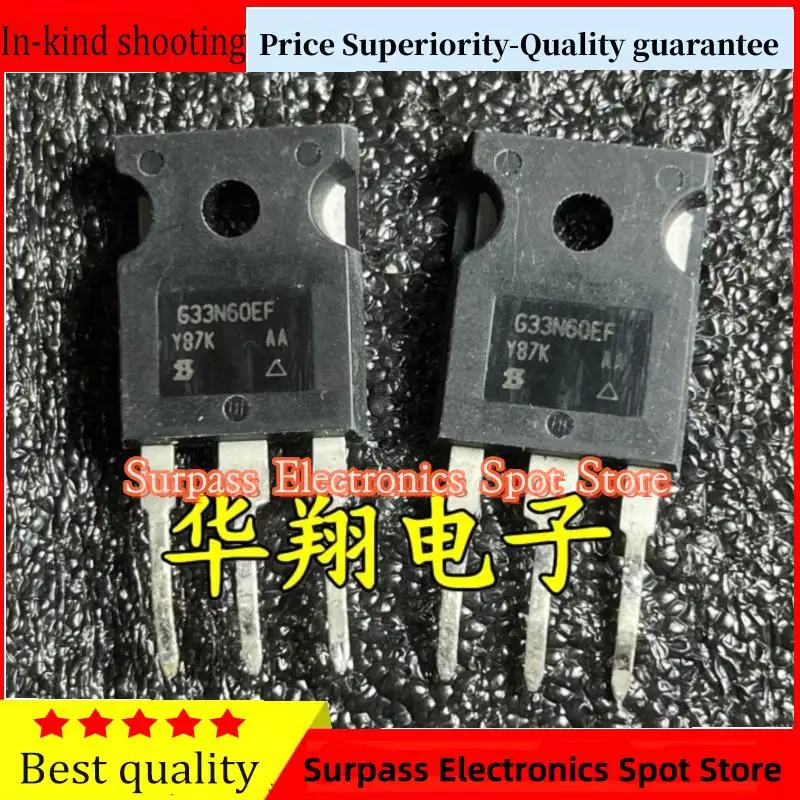 

10PCS-100PCS G33N60EF SIHG33N60E-GE3 TO-247 600V 33A Price Superiority-Quality guarantee