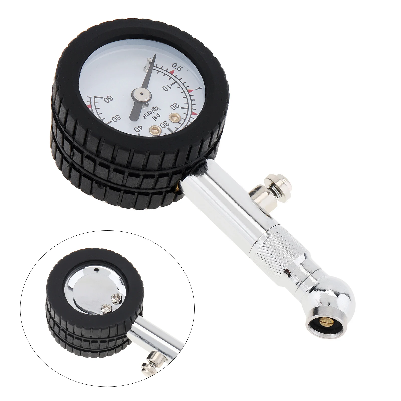 

YD-6025 Accurate Auto Car Tire Pressure Gauge Meter Automobile Tyre Air Pressure Dial Meter Vehicle Tester 0-60 psi