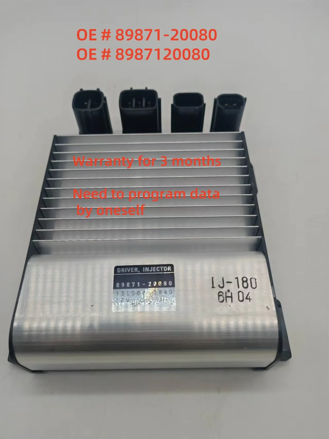 

High quality 89871-20080 8987120080 Electronic control unit ECU ECM For Toyota