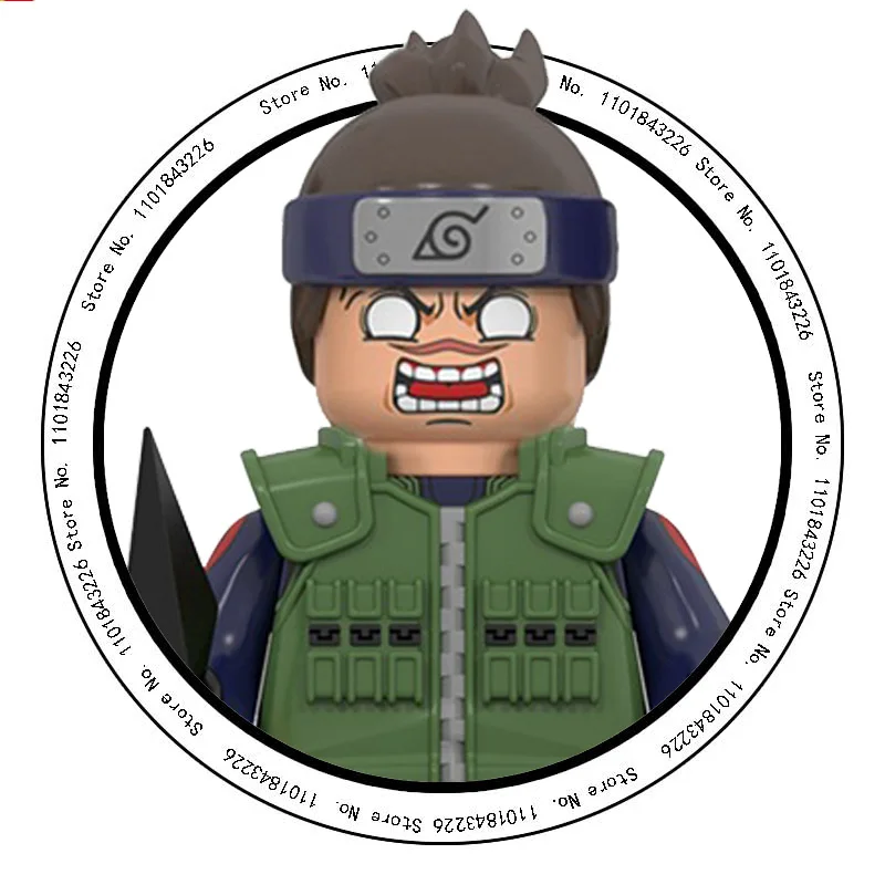 WM6152 Naruto Bausteine Ootutuki Momoshiki Mitsuki Gaara Namikaze Minato Tobirama Actionfigur Zubehör für Kinder