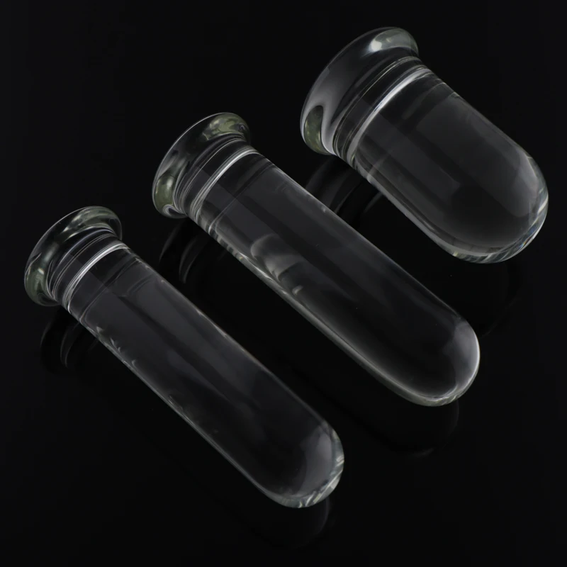 Diameter 40-60mm Super Big Glass Anal Plug Prostate Massage Crystal Anal Dildo Huge Glass Butt Plug Anus Sex Toys For Women Man