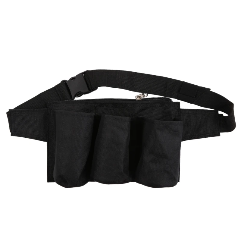 Restaurant Cleaner Waiter Waist Belt Tool Bag with Pockets Dining Cleaning Tool