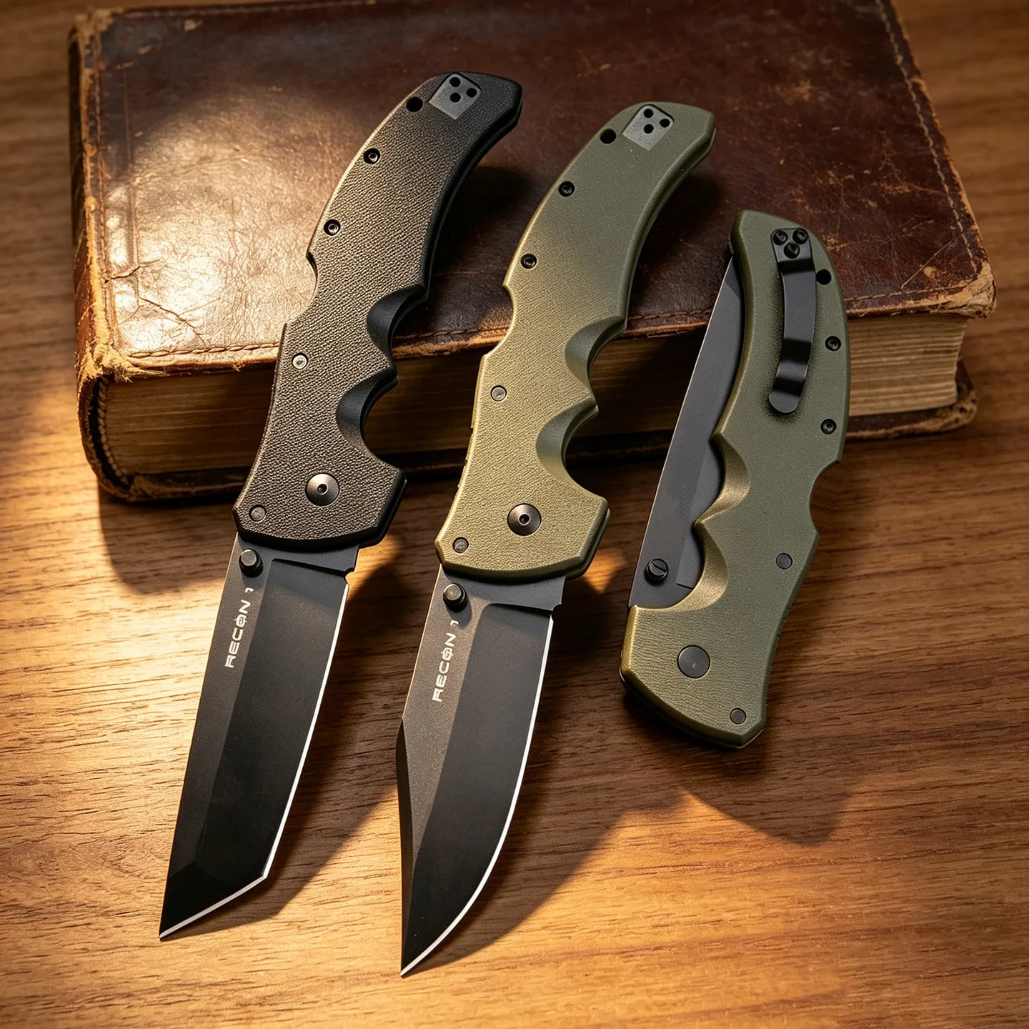 Woodworking Gifts For Men - 리콘 1 폴딩 나이프 AUS10A 스틸