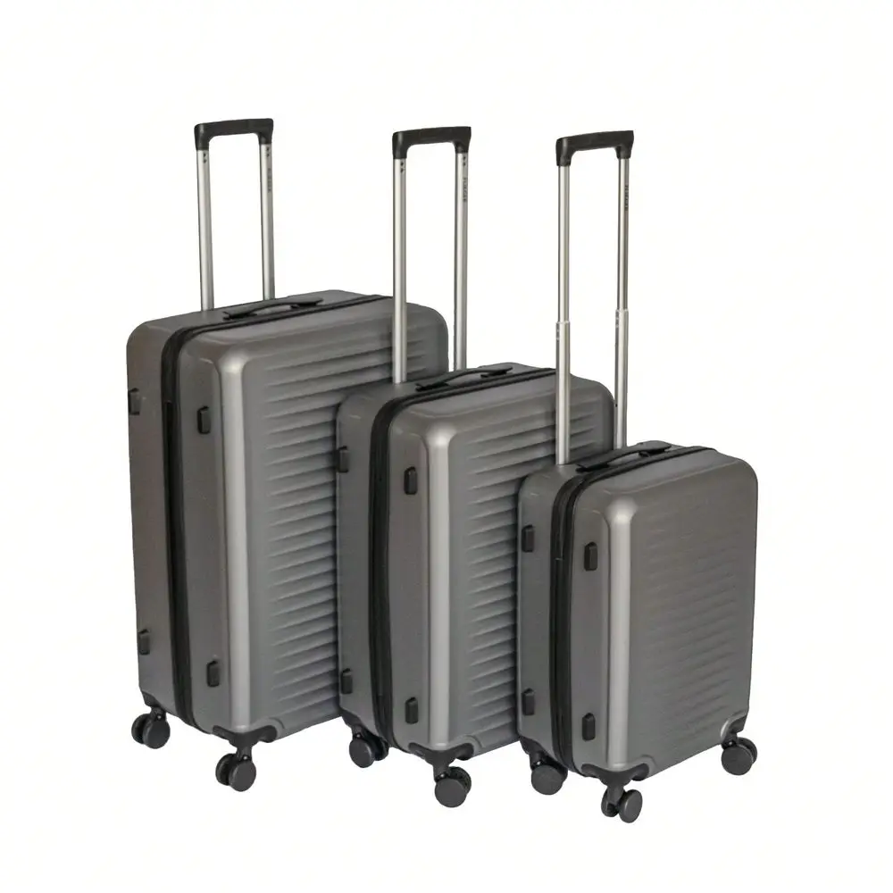 3 Piece Sets, Hard Shell Lightweight Carry On Suitcase With Spinner Wheels Travel Set For Men Women 20 24 28
