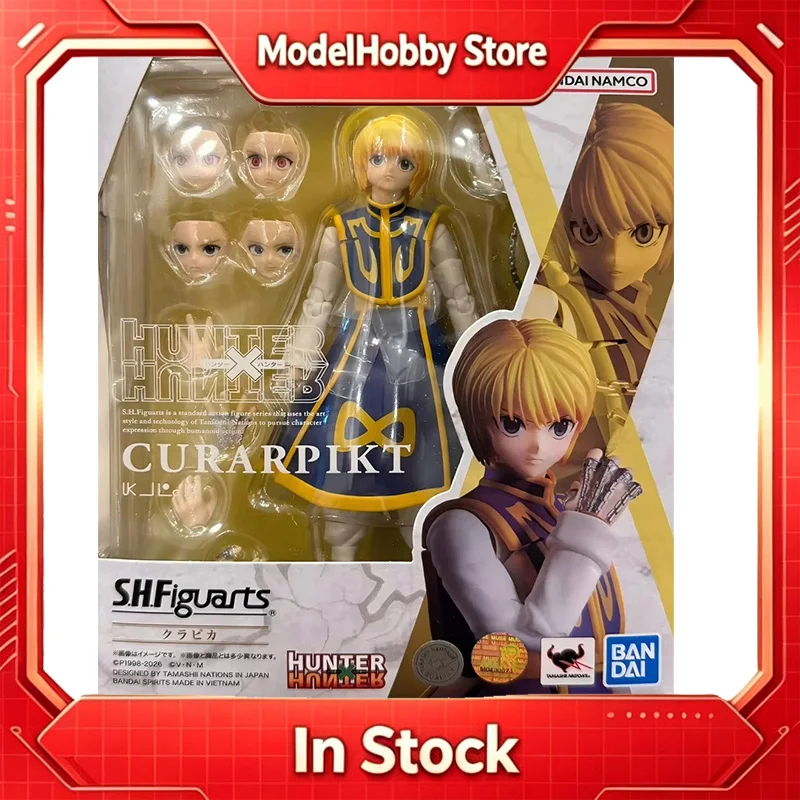 

S.H.Figuarts Kurapika Curarpikt Hunter x Hunter Bandai Namco Tamashii Nations Action Figure Anime Model Toys Collectible