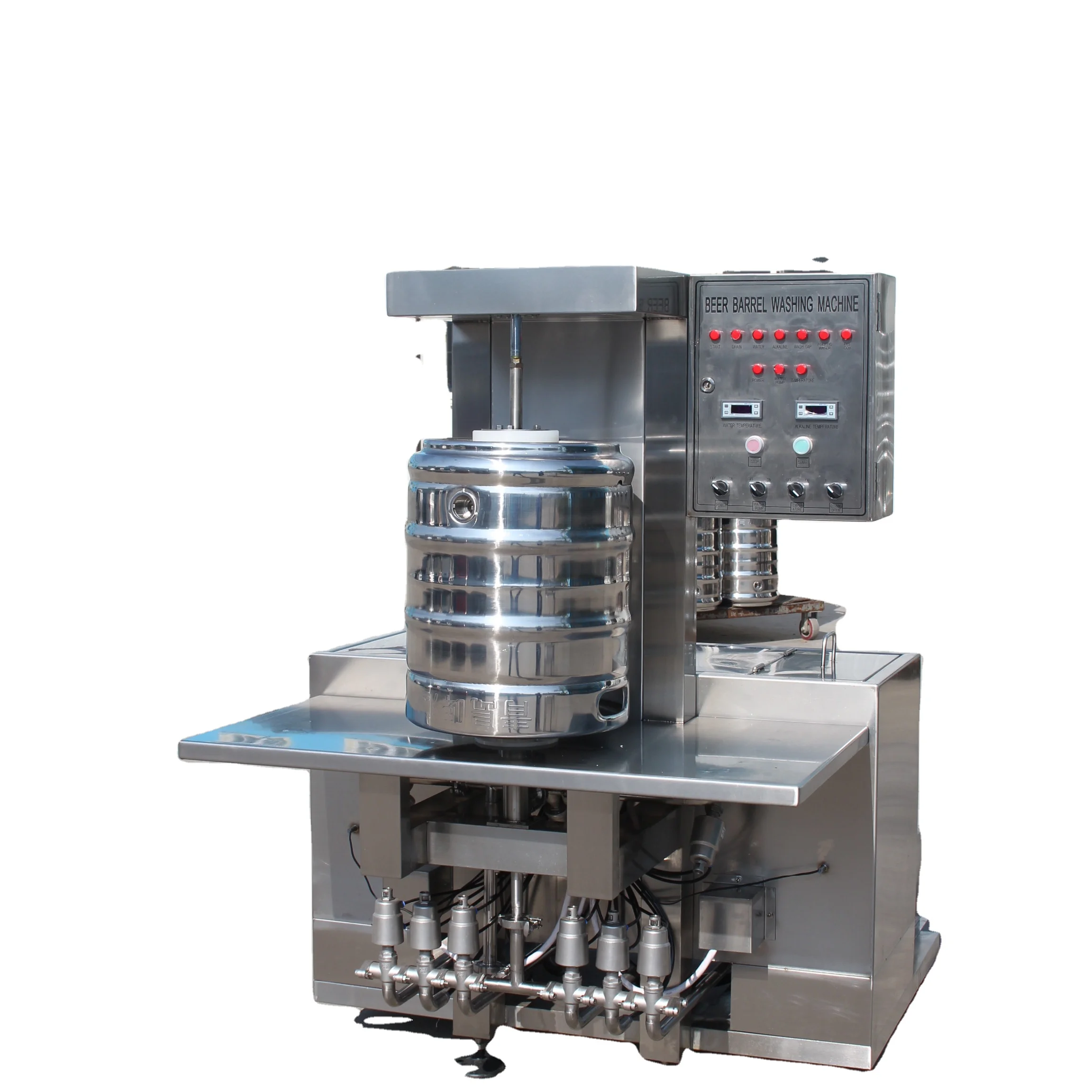 Single Head Keg  Washer Automatic Beer Keg Washing Machine  Beer Keg Washer