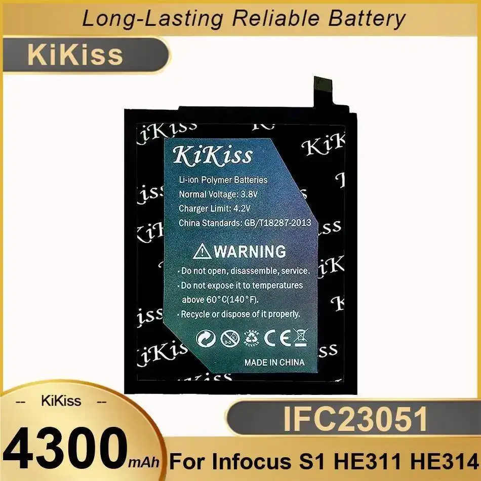 

IFC23051 Mobile Phone Battery Lightweight For Infocus S1 HE311 HE314 4300Mah Long-Lasting
