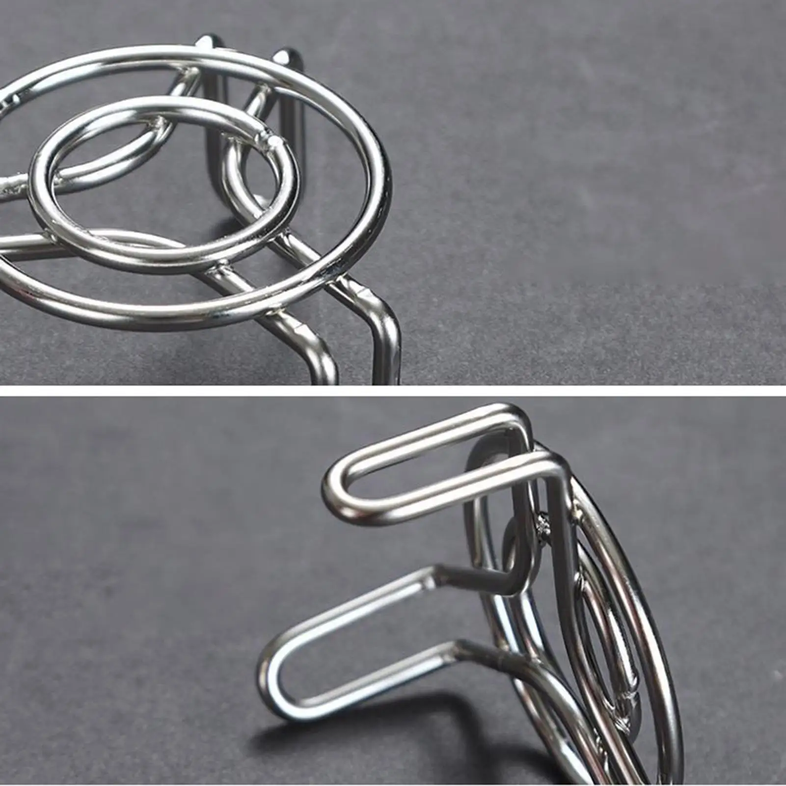 Ultra Mini Steaming Rack 6x6cm Small Stainless Steel Small Leg Rack Health Pot Thermos Cup Small Pot Rack  Steamer Rack