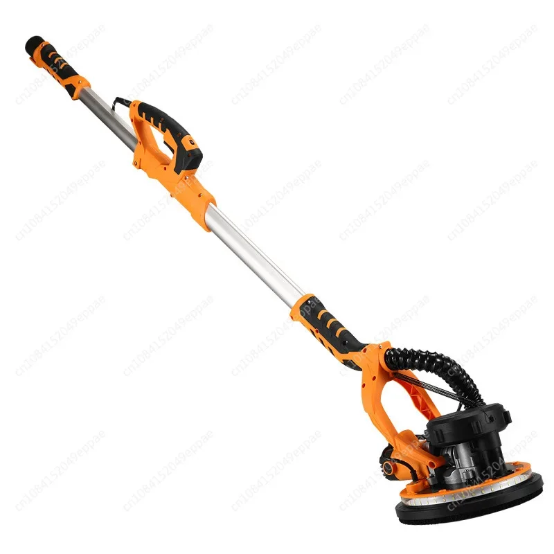 Wall Grinding Machine Electric Drywall Sander Putty Polisher Machine with Sanding Discs Extendable Handle LED Light