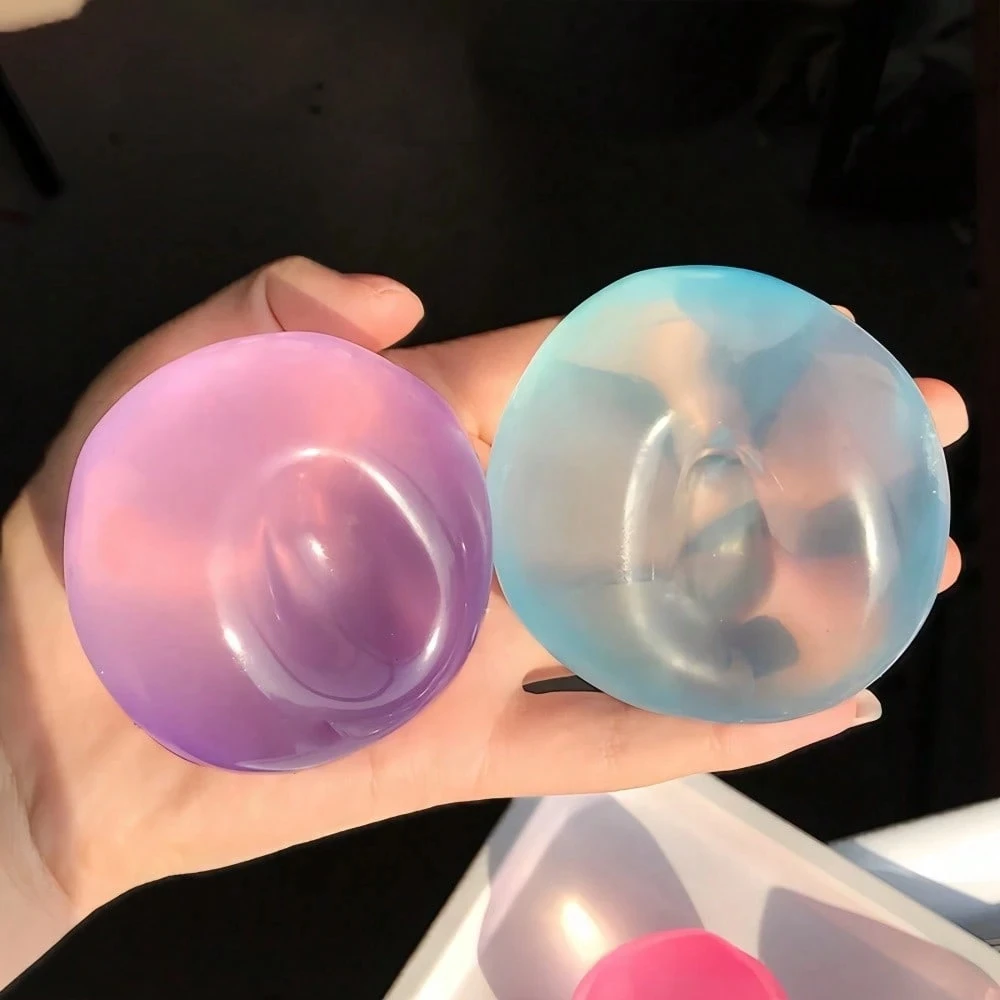 1 Piece of Moldable Slow-Rebound Squeeze Ball, Anxiety-Relief Toy, Sensory Fingertip Toy, Hand Stress-Relief Toy, Easter Toy, Squeeze Toy, Portable Stress-Relief Toy, Anxiety and Relaxation, Party Favors, Gift Bag Fillers, Birthday Gift, Plush Squeeze Toy