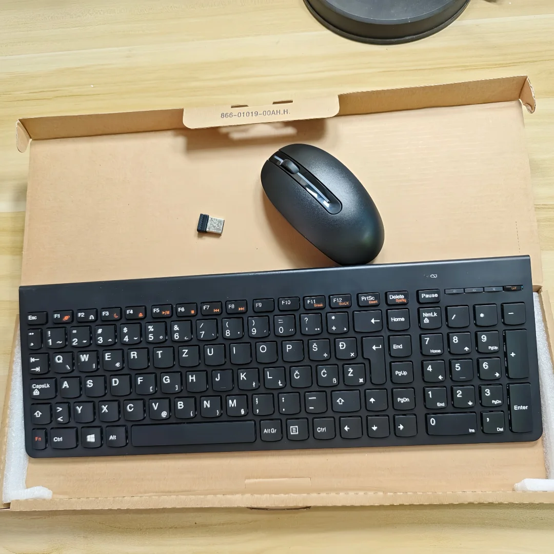 

Serbia layout wireless ultra-thin keyboard and mouse set For Lenovo SK-8861