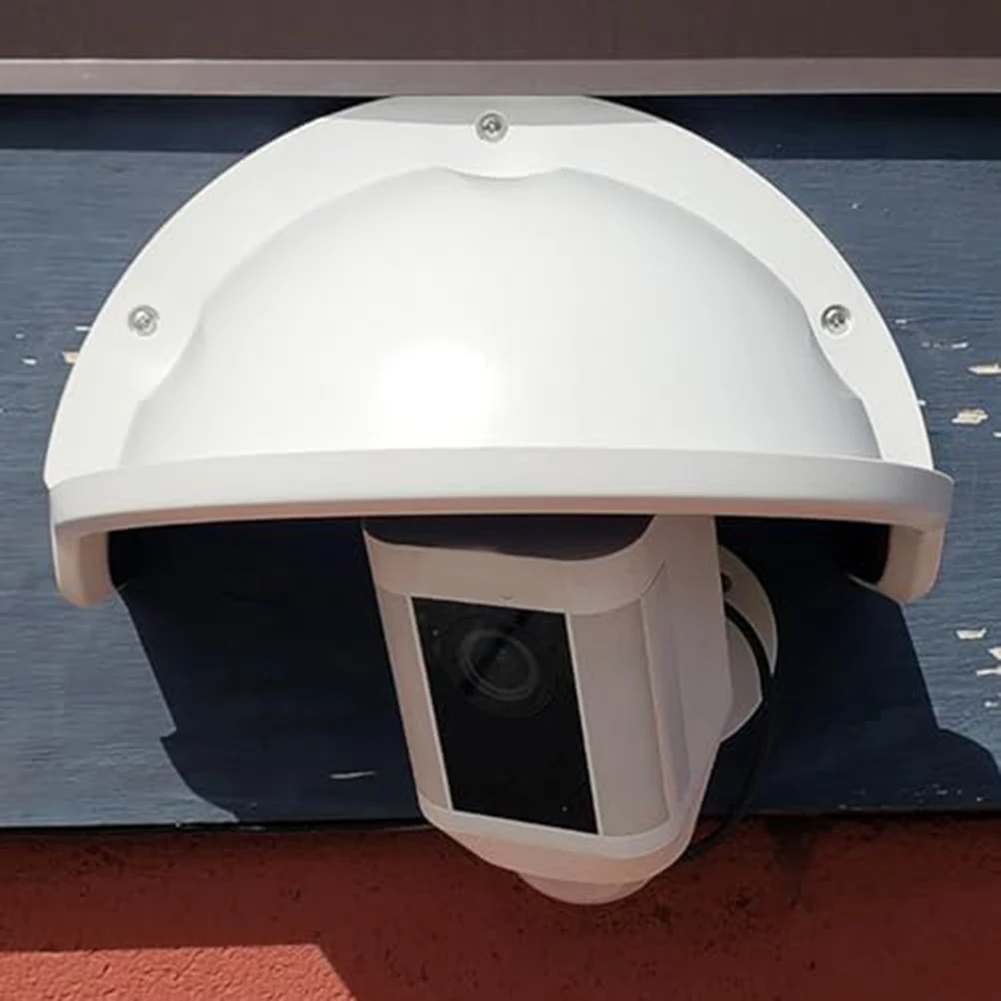 2pcs Security Camera Sun Rain Cover Shield 29x22x14cm Durable= Sun Weatherproof Protective Roof For Dome/Bullet Outdoor Cameras
