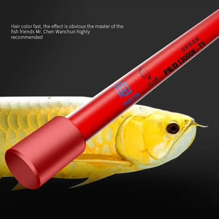 

Mayin Aquarium Lamp Waterproof Arowana Color Lamp 13000K Arowana Color Three Primary Color Fish tank Lamp