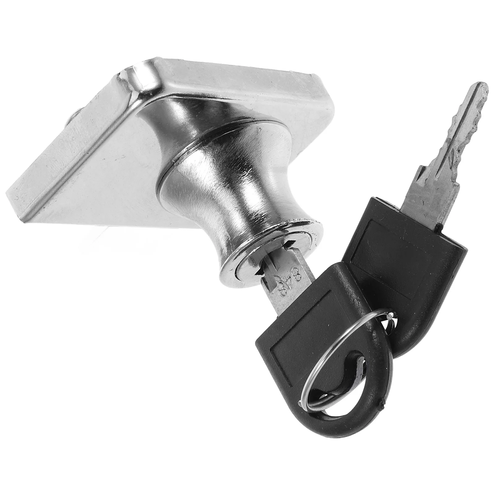 

1Set Ice Cream Freezer Sliding Glass Door Lock Ratchet Design Enhanced Security for Shops Supermarkets Cabinets Locker