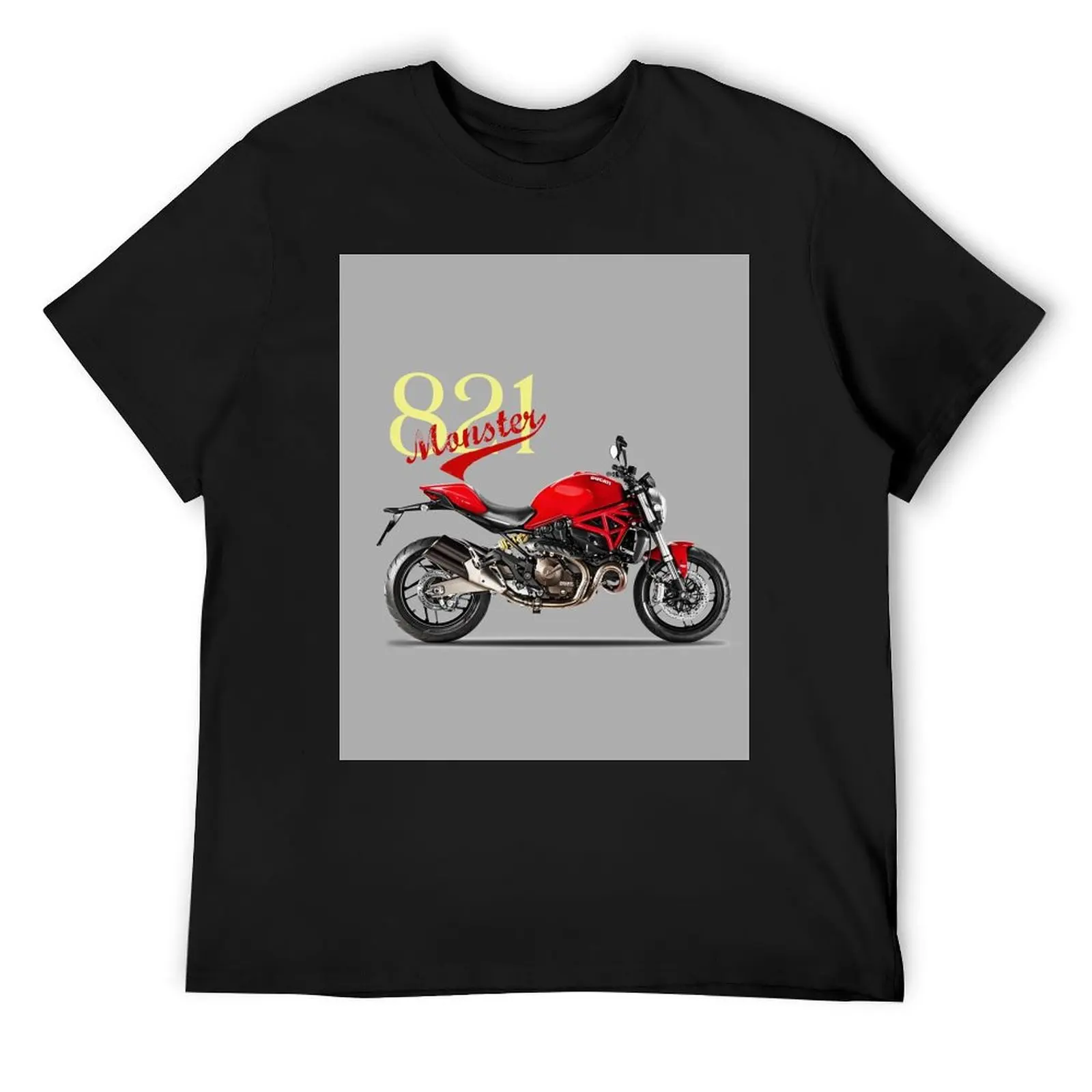 

The Monster 821 T-Shirt graphics Luxury man Men's t-shirt