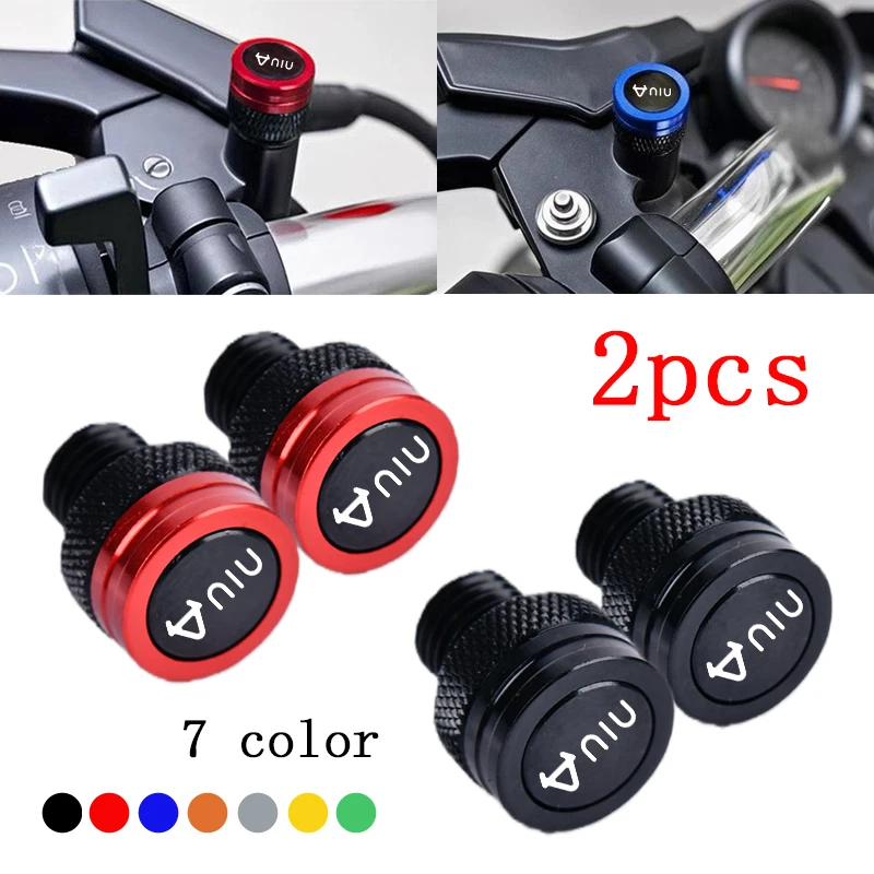 

Заглушка для отверстия под зеркало заднего вида M10*1.25 CNC для мотоциклов NIU M1 M+ N1S NGT N1 U1 U+ US U+a U+b UQI