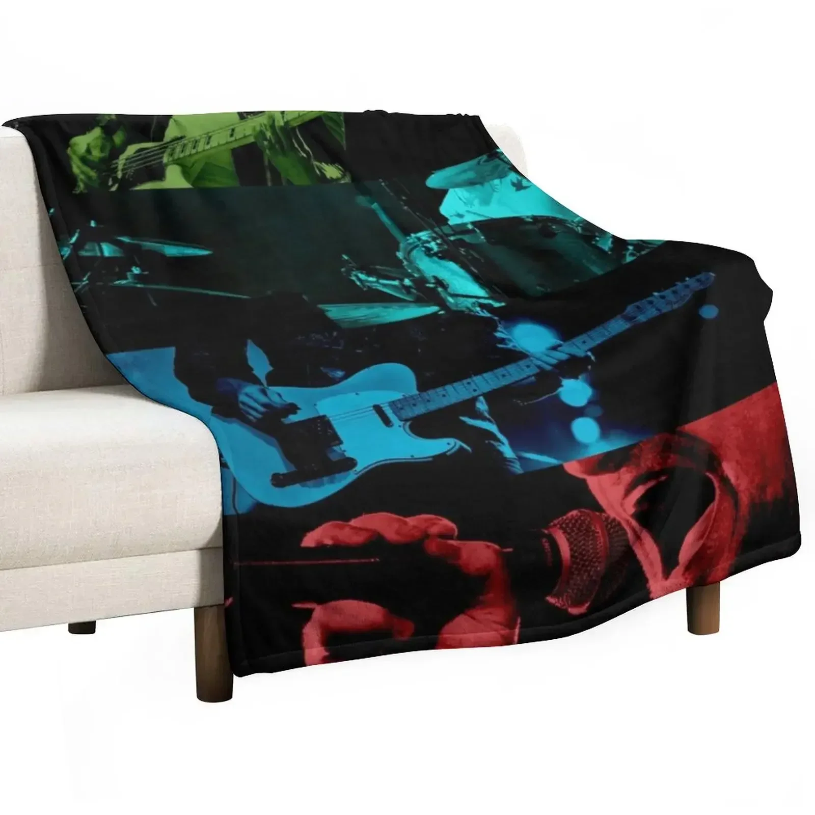 

u2 full band Throw Blanket blankets ands blankets and throws Warm Blankets