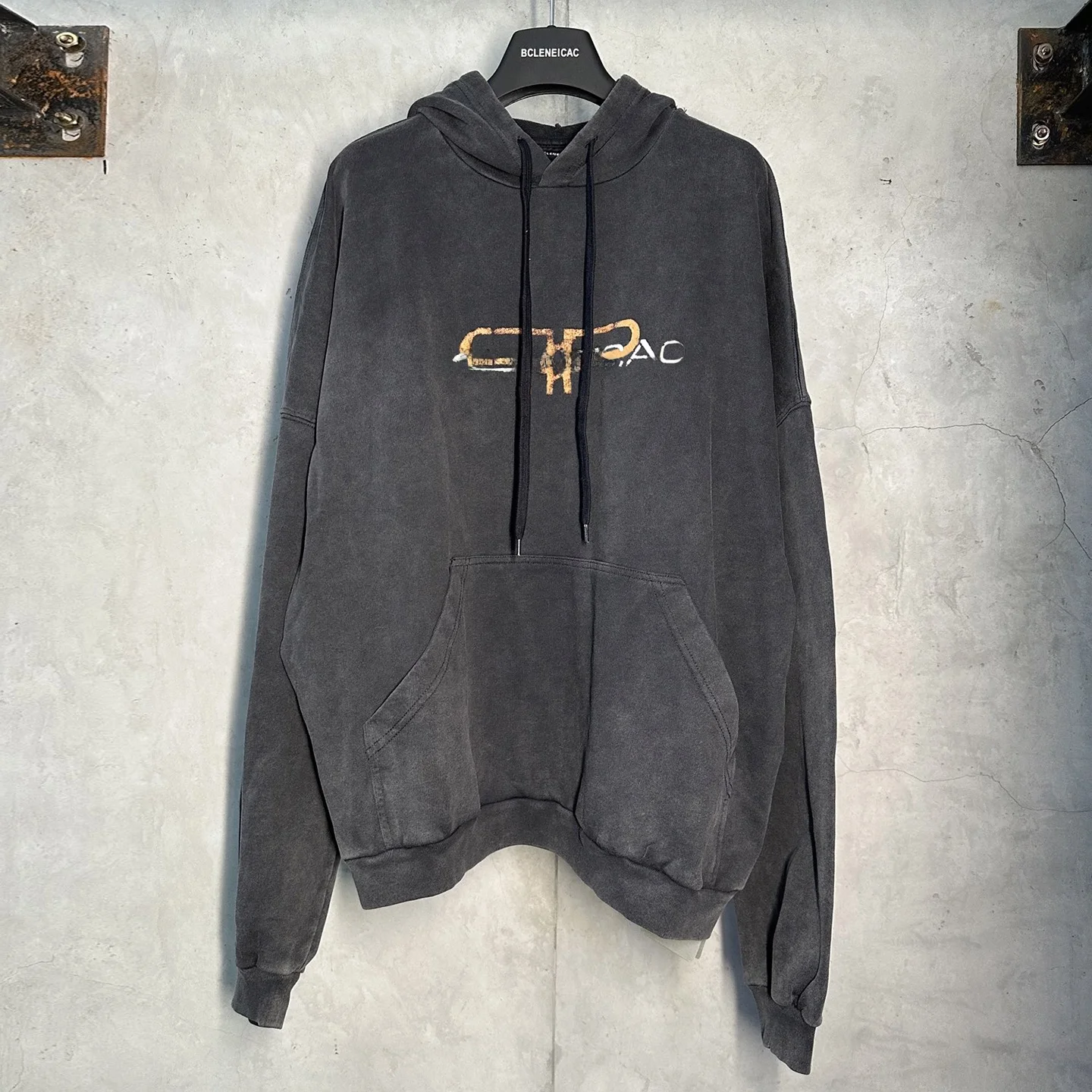 

Винтажное худи с принтом и надписью, свободного кроя, для пар, в парижском стиле, с длинными рукавами, повседневное, без капюшона