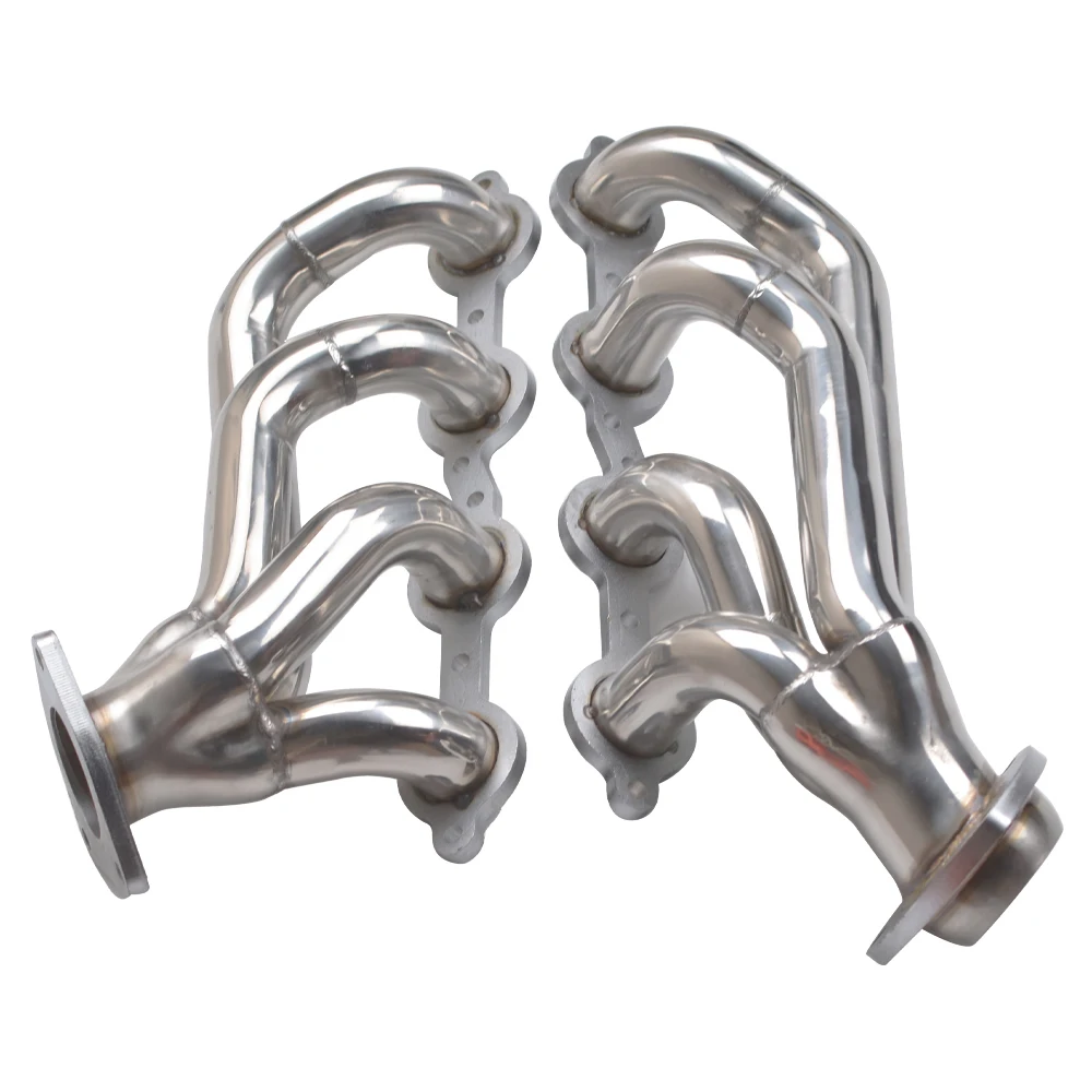 For 02-16 Chevy Silverado 1500 2500hd 3500HD Shorty Header Manifold 4.8 5.3 6.0L